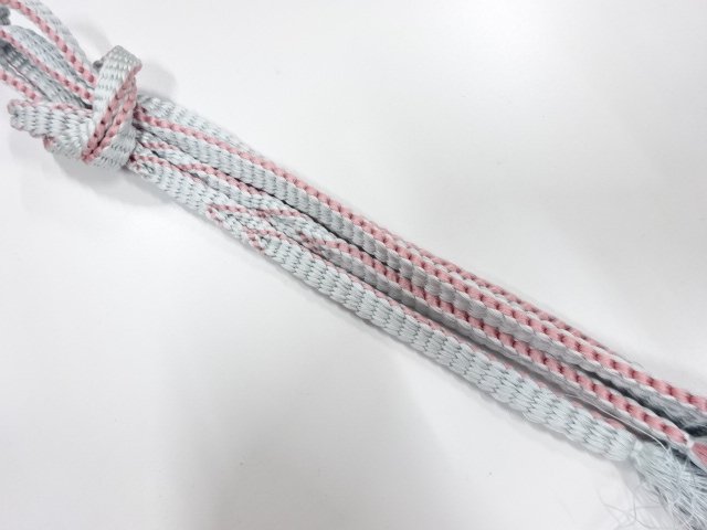 JAPANESE KIMONO / HAND-TIED OBIJIME CORD